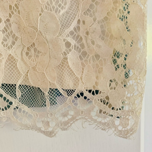 Paul&Joe lace silk color block top - Picture 2 of 4